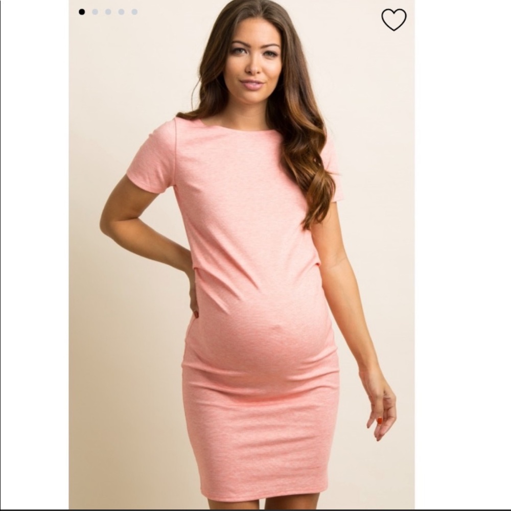 SOLD PinkBlush Maternity Dress LG